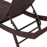 DREAMO PE Wicker Outdoor Sunbed Details Show