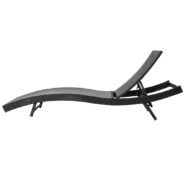 images DREAMO PE Wicker Outdoor Sunbed Side