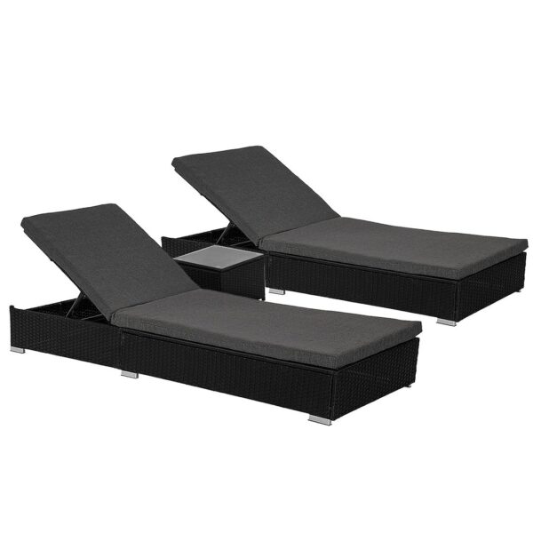 DREAMO Sunbed Lounge Set  Side