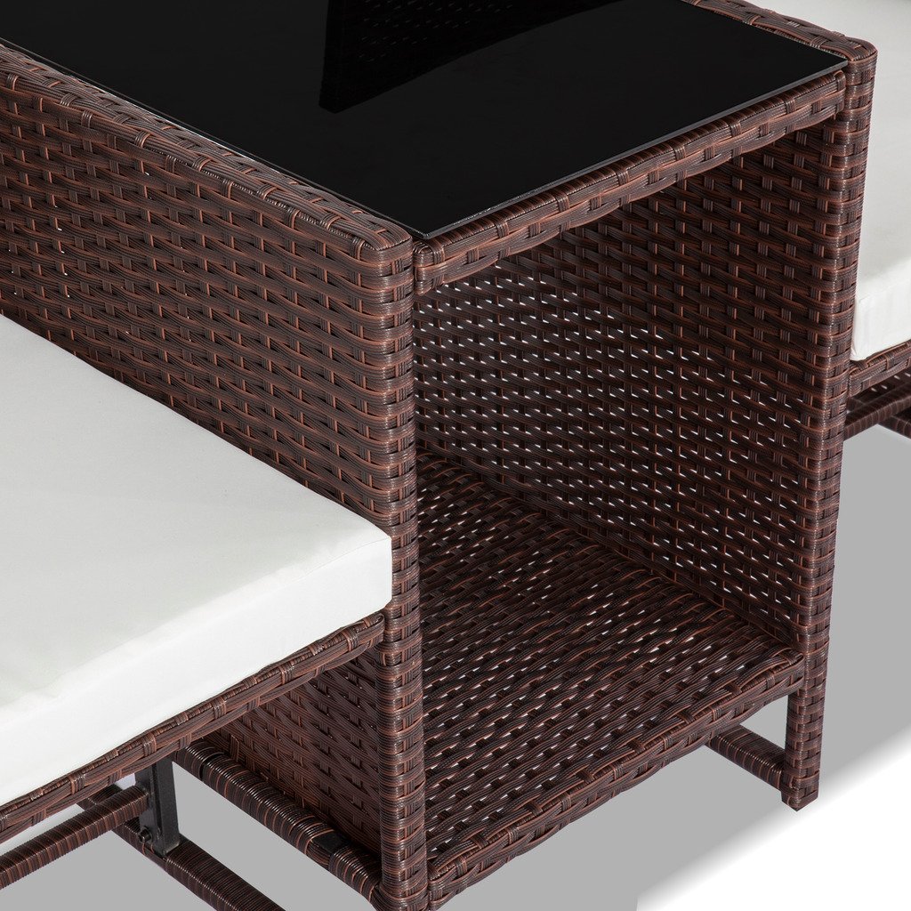 DREAMO Twin Chair 2-Seater Set Details Show