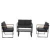 DREAMO 4PC Outdoor Set Front