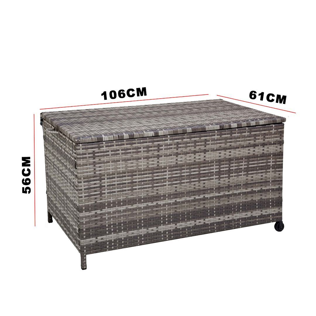 DREAMO PE Wicker Storage Box Size