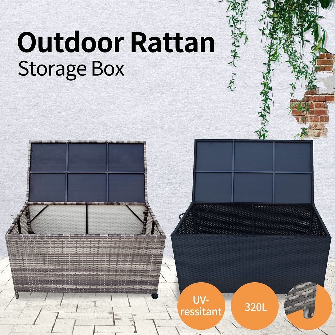 DREAMO PE Wicker Storage Box